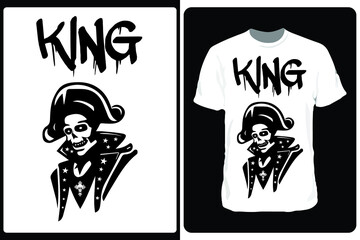 New King t-shirt design 2021