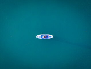 paddle surf desde el aire