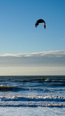 Kitesurfeur à Ostende - Belgique
