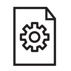 icon engineering outline 