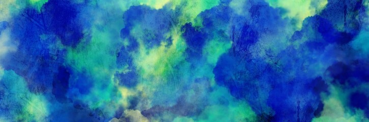 Abstract background painting art with sky blue paint brush for christmas poster, banner, website, card background