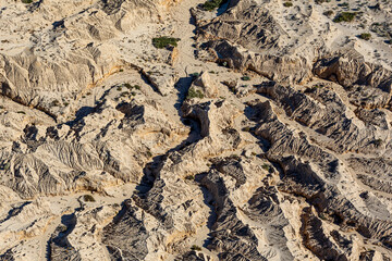 Kati Thanda Lake Eyre, South Australia, Australia, aerial photography showing textures and patterns of outback Australia