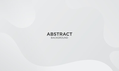 Obraz premium Abstract White waves geometric background. Modern background design. gradient color. Fluid shapes composition. Fit for presentation design. website, banners, wallpapers, brochure, posters