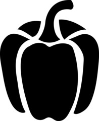 Vegetable vector icon on white background..eps