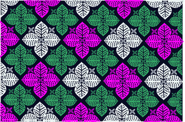 Indonesian batik motifs with very distinctive patterns. exclusive backgrounds. Vector Eps 10