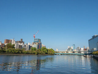 Obraz na płótnie Canvas 大阪都心の風景