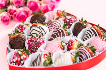 Chocolate dipped strawberries
