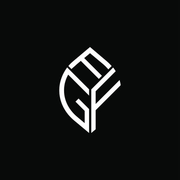 FGF letter logo creative design. FGF unique design
