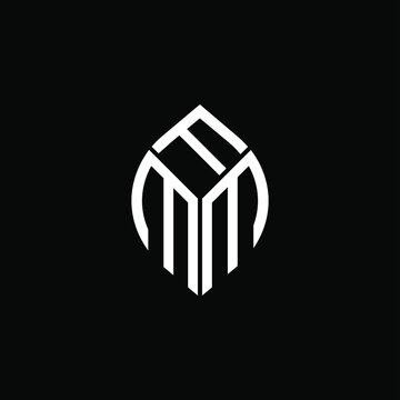 FMM letter logo creative design. FMM unique design
