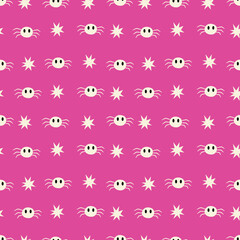 Digital pattern design, halloween concept. perfect for wallpaper, cover, fashion, print, banner etc