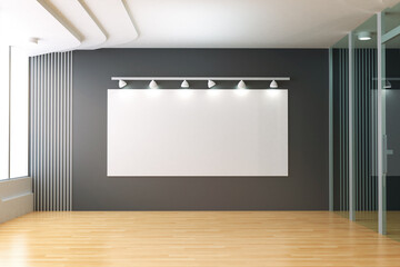 empty office space or workspace