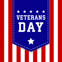 happy veteran day illustration, honoring all who served