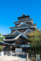広島城の天守閣