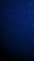 Magic stars random Christmas background. Subtle fl