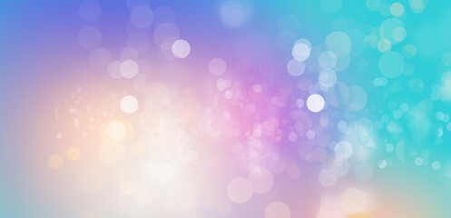 abstract bokeh background Blue and Pink White