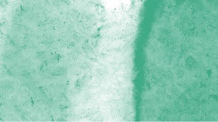 Green watercolor background for your design, watercolor background concept, vector.