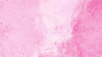 Fototapeta premium Pink watercolor background for your design, watercolor background concept, vector.