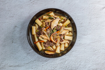 Korean style Royal Stir-fried Rice Cake, Gungjungtteokbokki
