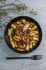 Korean style Royal Stir-fried Rice Cake, Gungjungtteokbokki