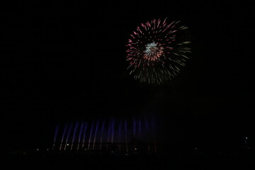 蒸気機関車と花火を楽しめるイベント