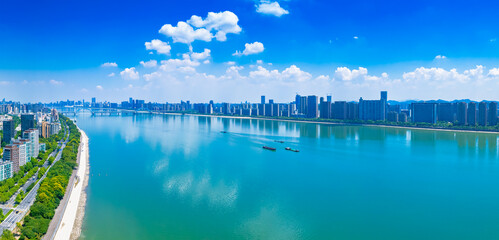 Fototapeta na wymiar Urban scenery of Hangzhou, Zhejiang Province, China