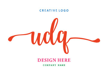 UDQ lettering logo is simple, easy to understand and authoritative