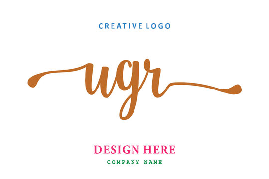 UGR lettering logo is simple, easy to understand and authoritative