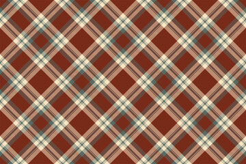 Plaid pattern seamless. Check fabric texture. Stripe square background. Vector textile design.