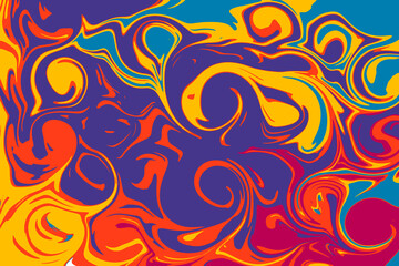 Bright color banner modern design. Beautiful abstract pattern. Abstract banner with colorful divorces