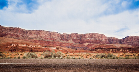 Road to grand canyon national park