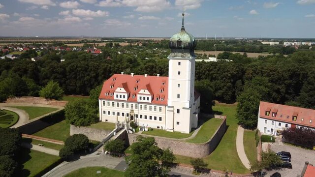 Delitzsch Schloss in Sachsen - Deutschland bei Leipzig