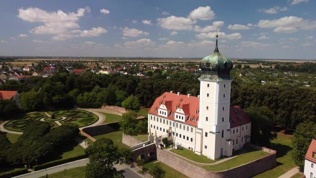 Barockschloss Delitzsch in Sachsen - Deutschland