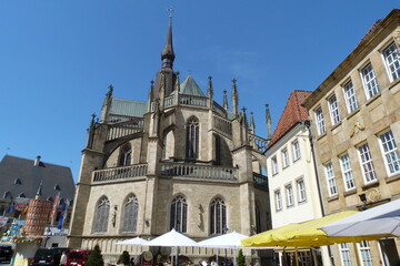 Fototapeta na wymiar Marienkirche Osnabrück