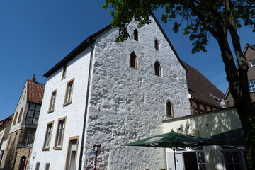 Fototapeta na wymiar Historisches Haus Krahnstraße Osnabrück