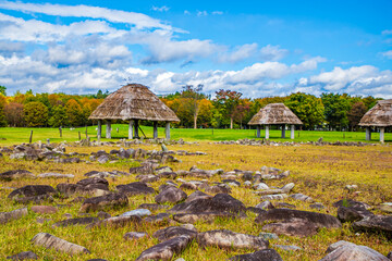 秋田県　大湯環状列石