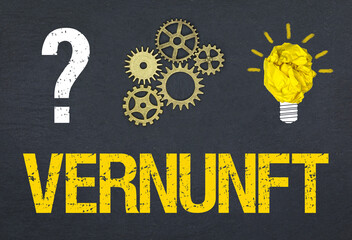 Obraz premium Vernunft