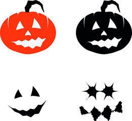 halloween pumpkin set
