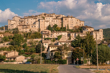 Casteldilago, medieval borough in Terni Province, Umbria, Italy