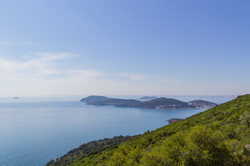 Fototapeta premium Islands of landscape in buyukada Istanbul, turkey