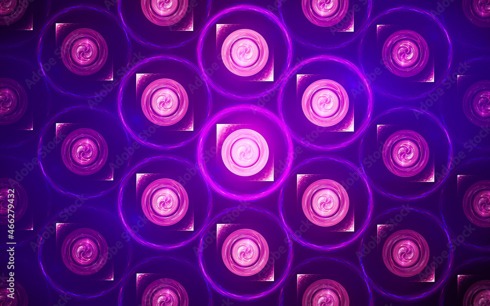 Aufkleber digital illustration abstract image generated fractal background image wallpaper pattern of various 