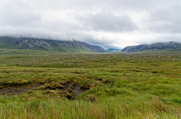 Fototapeta premium Loch Inchard on Sutherland coast - North West Highlands