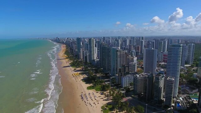 Praia de Boa Viagem , Brasil ,Recife Pernambuco