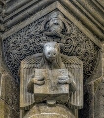 Relief inside Romanic Church Schoengrabern