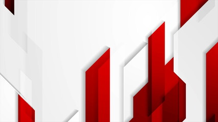Red and grey abstract technology background