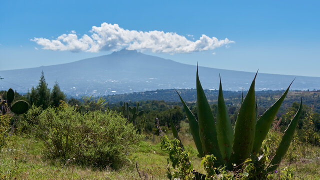 La malinche, mexican volcano in the state of tlaxcala