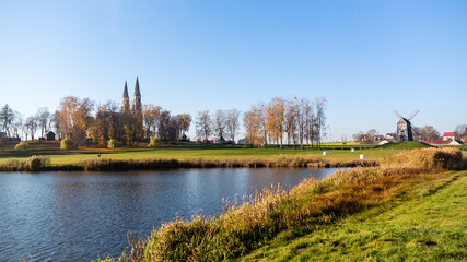 Jesień w malowniczym Korycinie, Podlasie, Polska © podlaski49