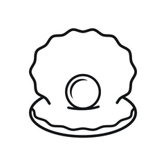 Line icon- pearl