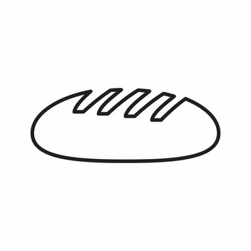 Line icon- bread