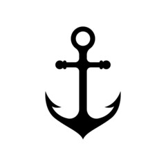 anchor icon design template vector