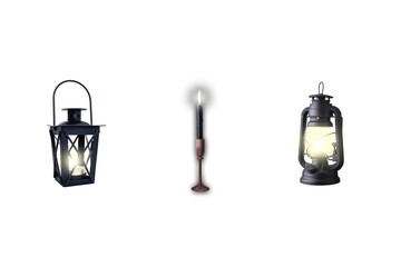 Obraz premium Amazing picture of black sticker with white background